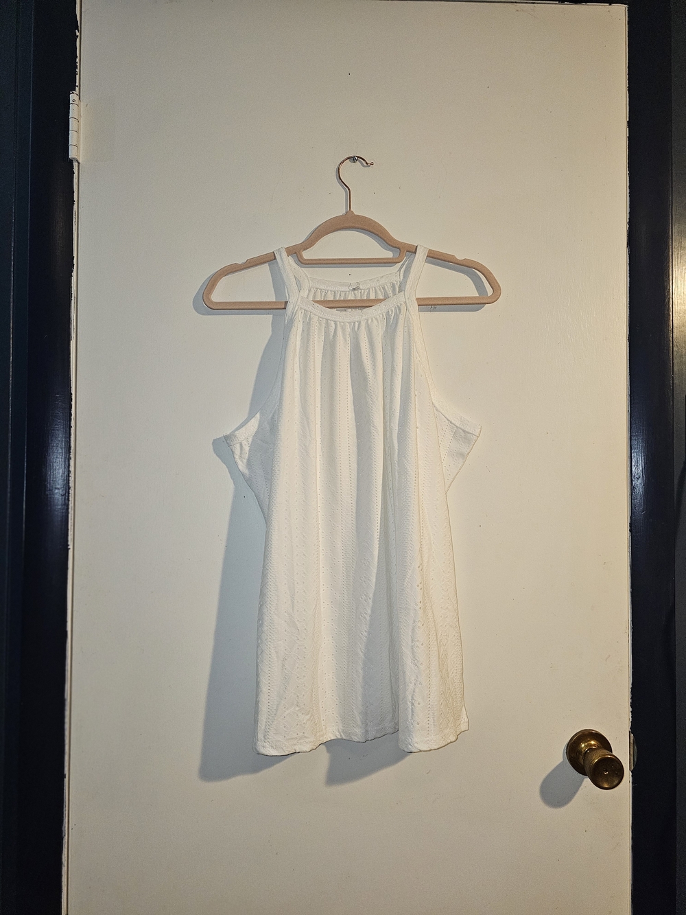 Amazon White Women's Halter Camisole Tank Top